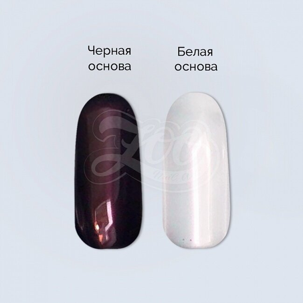 Zoo Nail Пигмент для втирки "Русалка" №1004 Розовый, 1 гр.