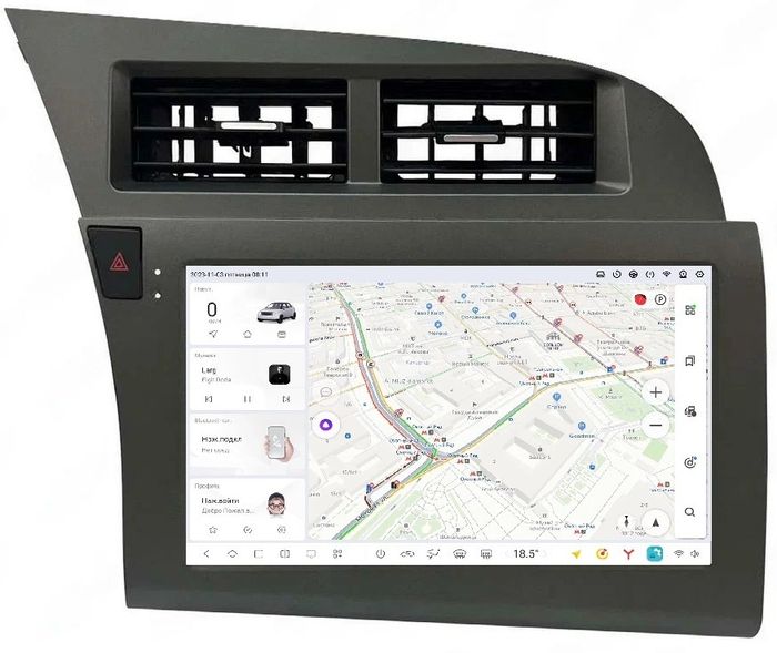 Магнитола для Audi A6 2004-2008 - Kuberg DUDU7 SF-9612 (рамка 9") QLed+2K, Android 13, Быстрейшая, UIS7870 (DUDU7), CarPlay, SIM-слот