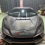 Карбоновый капот в стиле Tecnica для Lamborghini Huracan LP610 2014+ Ламборгини Хуракан