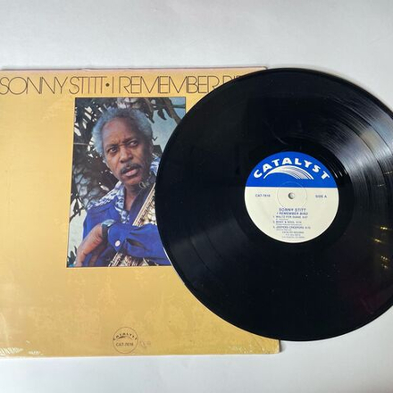Винтажная виниловая пластинка LP Sonny Stitt I Remember Bird (USA 1977) Waltz For Diane