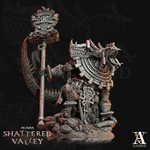 Grand Alliance Order  Seraphon Lizardmen Saurus Завр жрец миниатюра для dnd, днд, pathfinder, фентези, Настольная игра, НРИ, Варгейм, РПГ