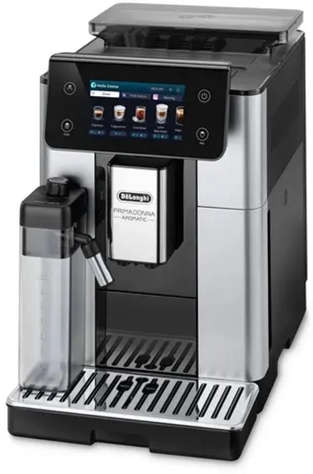 Кофемашина Delonghi ECAM630.55.SM 1450Вт черный/серебристый