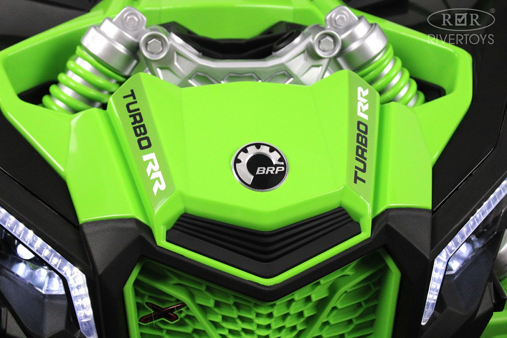 Детский электромобиль RiverToys BRP Can-Am Maverick Y111YY зеленый