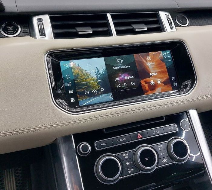 Магнитола для Range Rover Sport 2012-2017 (BOSCH) - RDL-1667 монитор 10.25" на Android 12, Быстрая, CarPlay, 4G SIM-слот