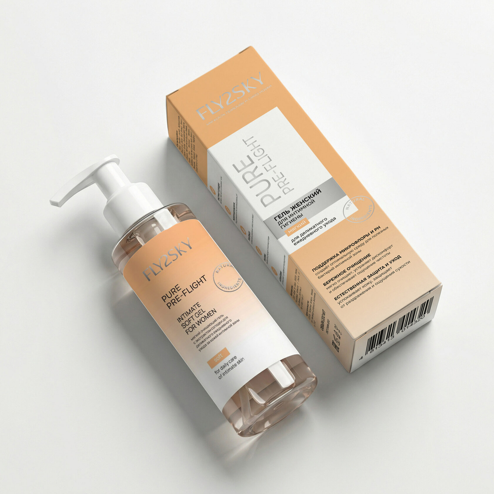 Гель для интимной гигиены женский FLY2SKY INTIMATE SOFT GEL FOR WOMEN, 200 мл