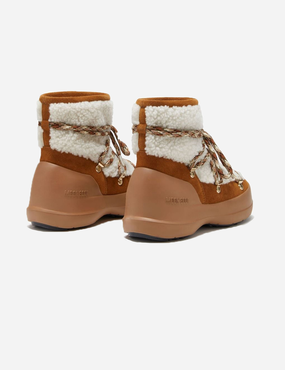 Moon Boot Hazelnut Shearling Luna Boots (80D2480020MA03)