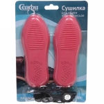 Сушилка для обуви «Селфи» , микс 3 цвета, 17*6,5см, от сети 220V