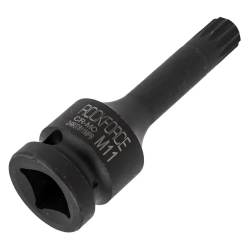 Головка-бита SPLINE ударная M11,1/2'' RockForce RF-24807811MPB