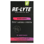 Redmond, Re-Lyte, смесь электролитов, ягодное ассорти, 15 пакетиков по 6,5 г (0,23 унции)