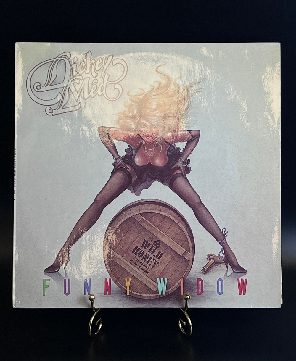 LP Dickey Med – Funny Widow / Дикий мёд. Блюз рок. Виниловая пластинка 12 дюймов. 1993 год.