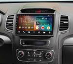 Магнитола для KIA Sorento 2 XM 2012-2020 c экраном климата снизу (рамка-накладка) - ZX418R9-7862 Android 10, Быстрая, SIM-слот