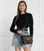 Кожаная сумка через плечо LOVE BELL CLASSIC VITELLO SETA Pinko - черный(100046 A17M)