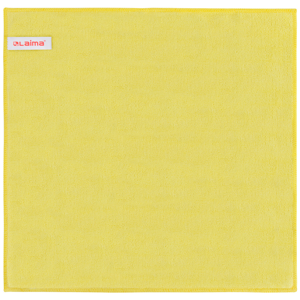 Салфетка из МИКРОФИБРЫ универсальная 40×40 см, КОМПЛЕКТ 4 шт., MULTI PRO COLOUR, 280 г/м2, LAIMA, 607793