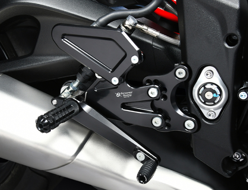 Bonamici Racing Регулируемый педальный узел Triumph Street Triple 765 TH09