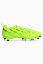Бутсы Puma Ultra 6 Play FG/AG Junior - зеленый