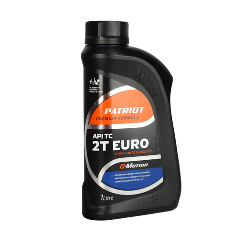 МАСЛО МОТОРНОЕ G-MOTION 2Т EURO 1л "PATRIOT" 850030200---