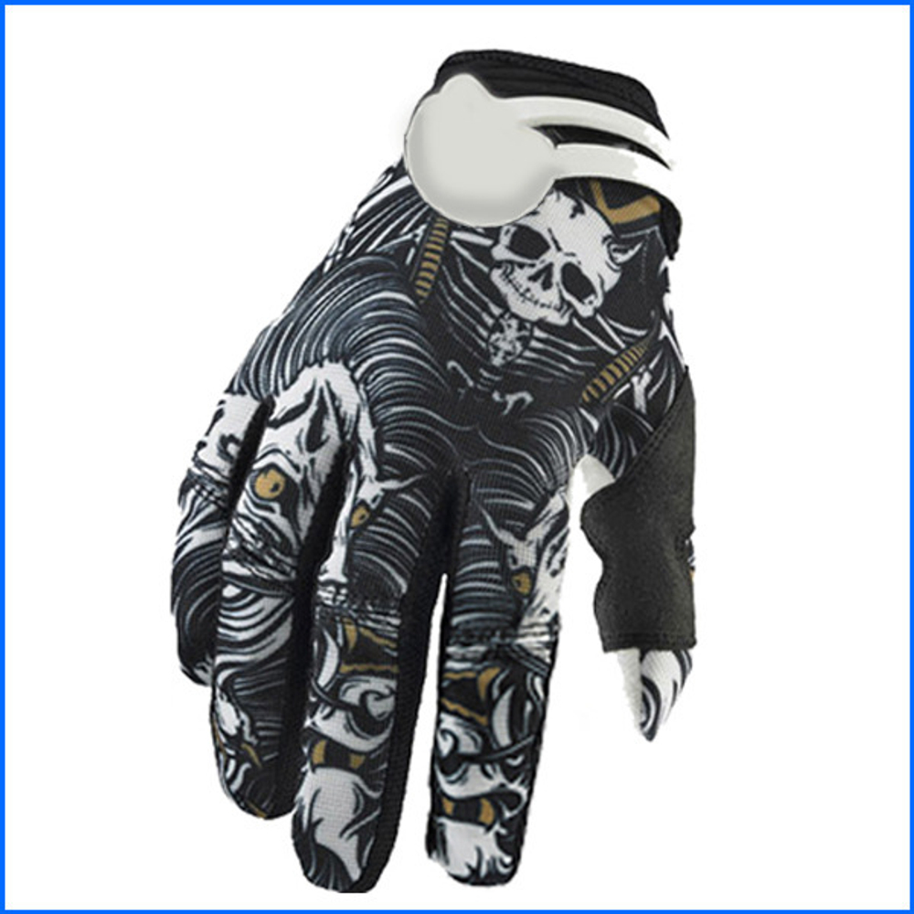 Велоперчатки Ghost Head Black М