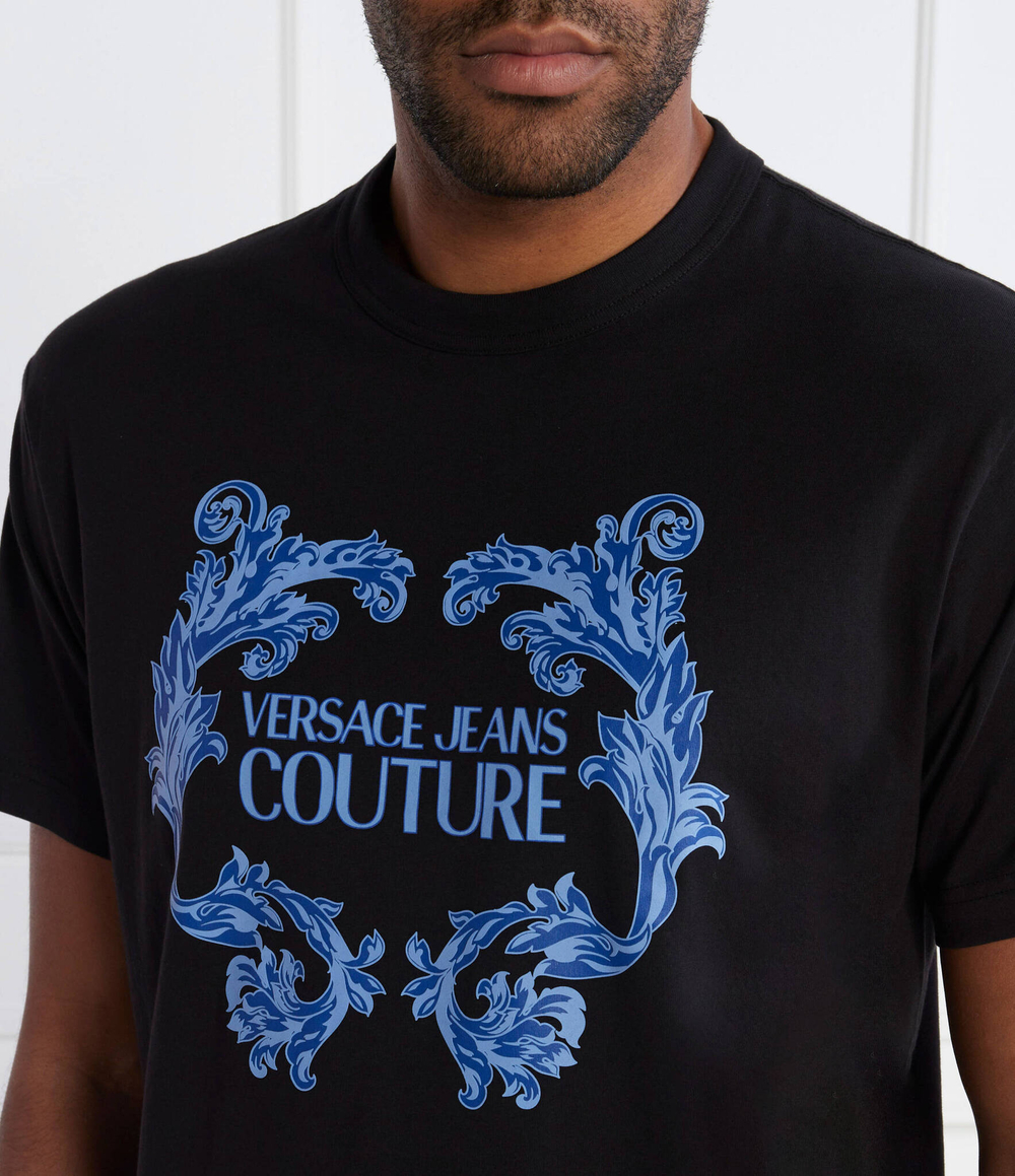 Футболка Versace Jeans Couture - черный(76GAHG02CJ00G)