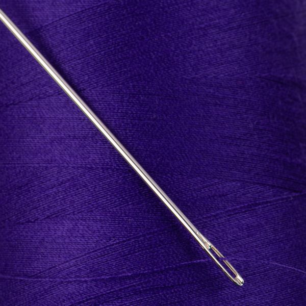 Нитки универсальные Nitka 40/2, 4570 м (5000 ярд) / 1 кат., 200 т.фиолетовый