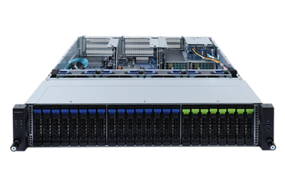 Серверная платформа Gigabyte Server Platform R282-N81 2U CPU(2)3rd Gen Xeon/DIMM(32)/16x2,5SATA/SAS/8x2,5SATA/SAS/NVMe/2x2.5SATA/SAS rear/2x1GbE/6xFHHL,2xLP/2x1600W 6NR282N81MR