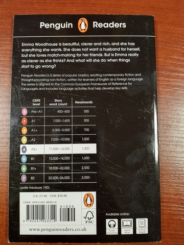 Penguin Readers Level 4: Emma (ELT Graded Reader)