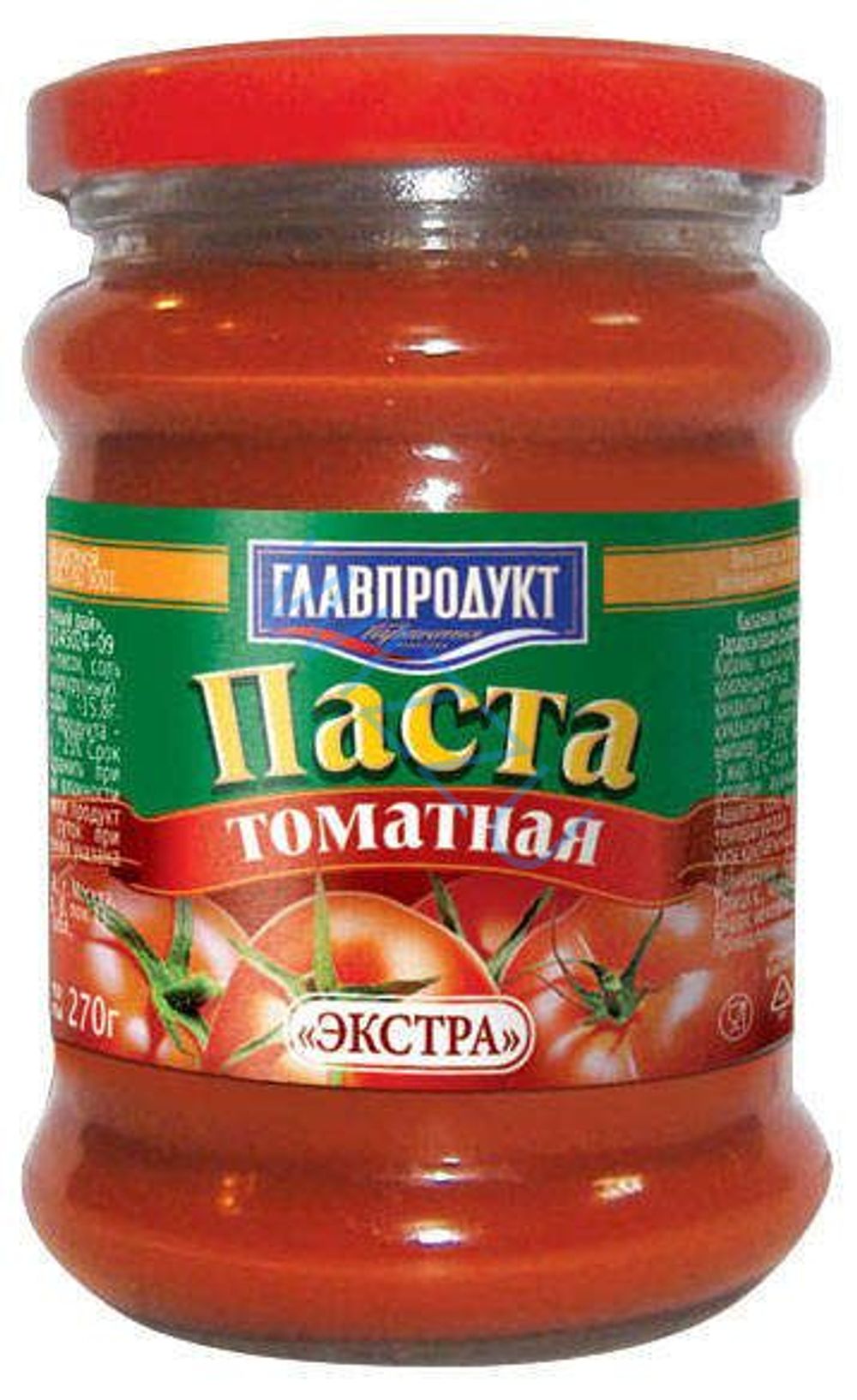 Паста томатная премиум Главпродукт, 270 г