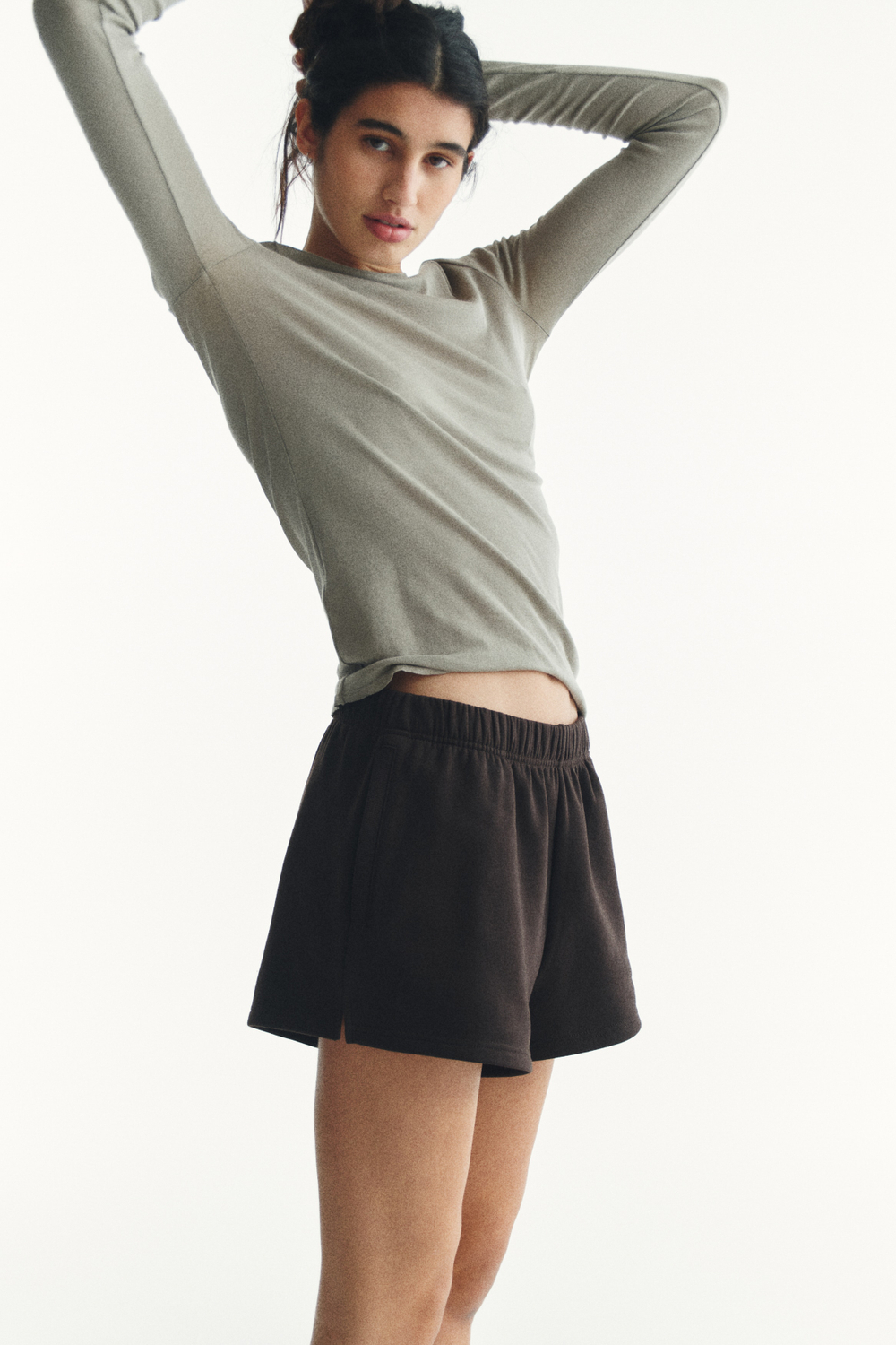 Шорты из толстовочной ткани - H&M