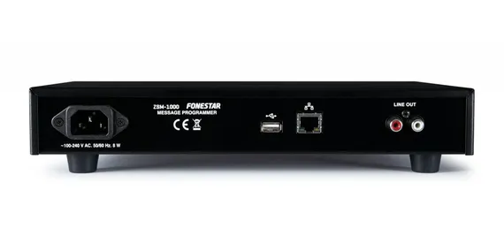 Fonestar ZSM-1000 менеджер сообщений и проигрыватель фоновой музыки
