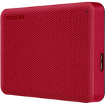 Внешний жесткий диск 1TB Toshiba HDTCA10ER3AA Canvio Advance, 2.5", USB 3.2 Gen 1, Красный