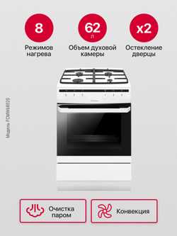 Комбинированная плита Hansa FCMW68020
