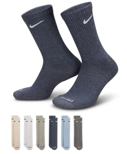 Теннисные носки Nike Everyday Plus Cushion Crew 6P - разноцветный