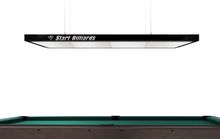 Лампа STARTBILLIARDS Club select 5 секций (Ral 9005 муар (black),Рассеиватель (комплект),Логотип заказчика)