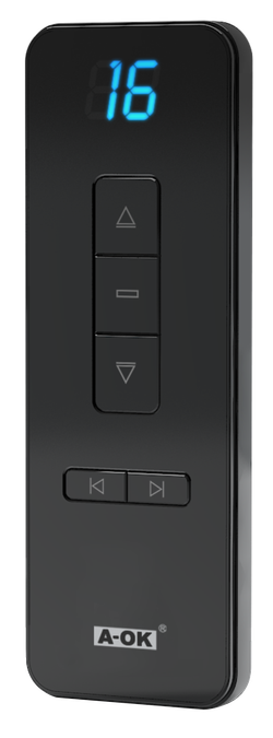 Пульт 16-каналов AC127-16L (черный) USB зарядка