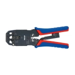 Инструмент для опрессовки штекеров типа Western чернёные 200 мм Knipex 97 51 12 SB