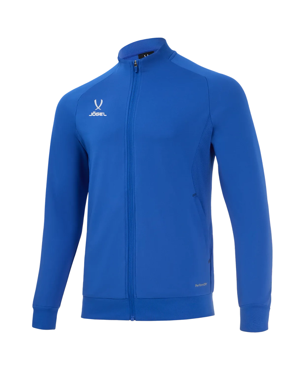 Джемпер тренировочный на молнии JÖGEL PREMIER PerFormDRY Training FZ Jacket, синий