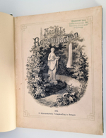 "Nestel`s Rosengarten. [  Сад роз Нестела]". E. Schweizerbartsche Verlagshandlung. 1869г.