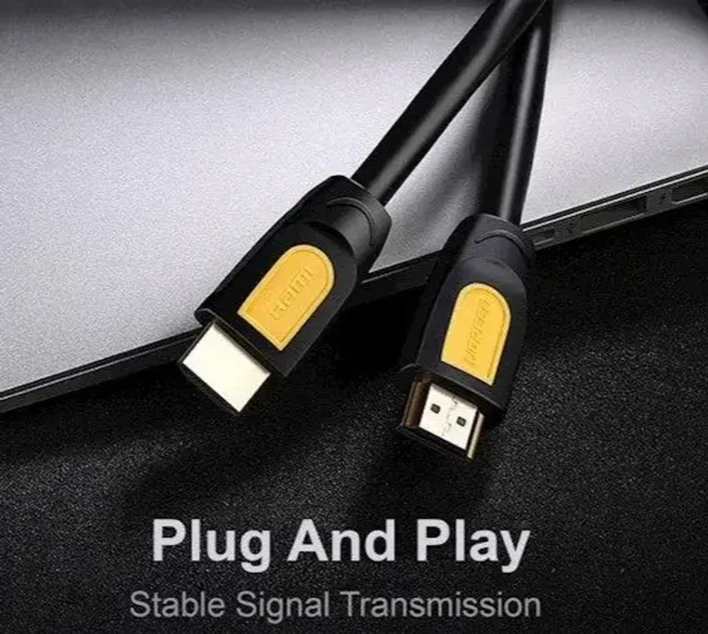 Кабель HDMI 1.5m, V2.0, 4K@60Hz UGREEN 10128