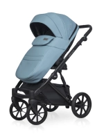Коляска 2 в 1 Riko Basic Montana Ecco цвет 16 Blue (голубой)