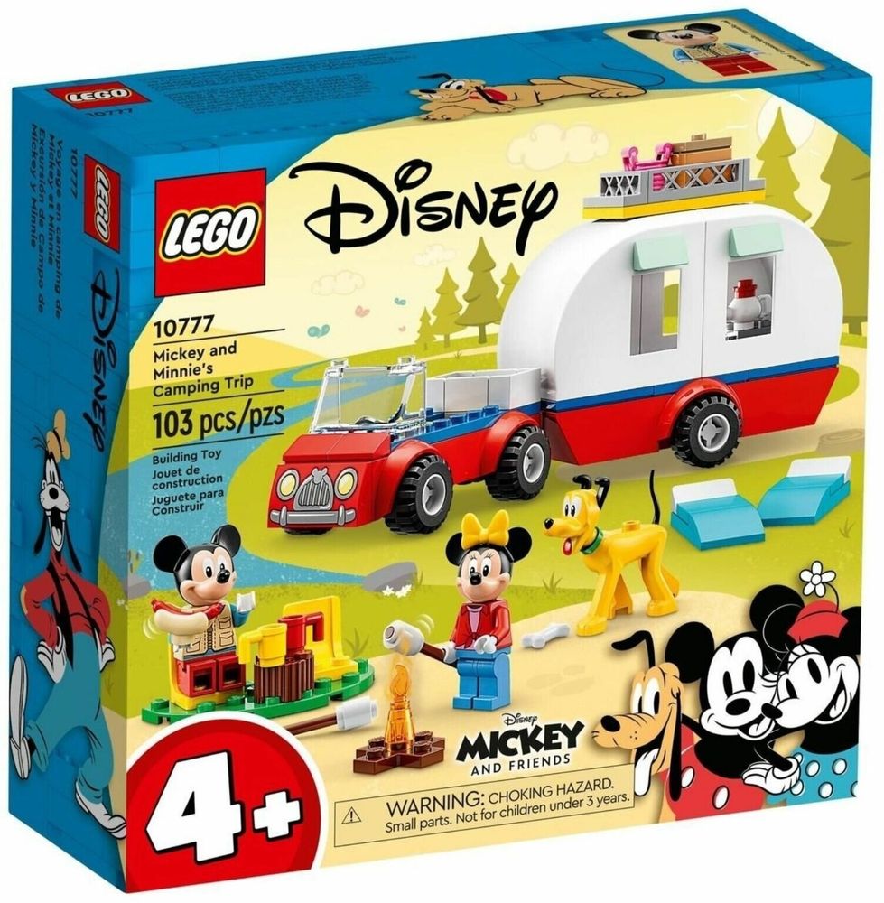 Конструктор LEGO 10777 Disney "Микки Маус и Минни Маус за городом"