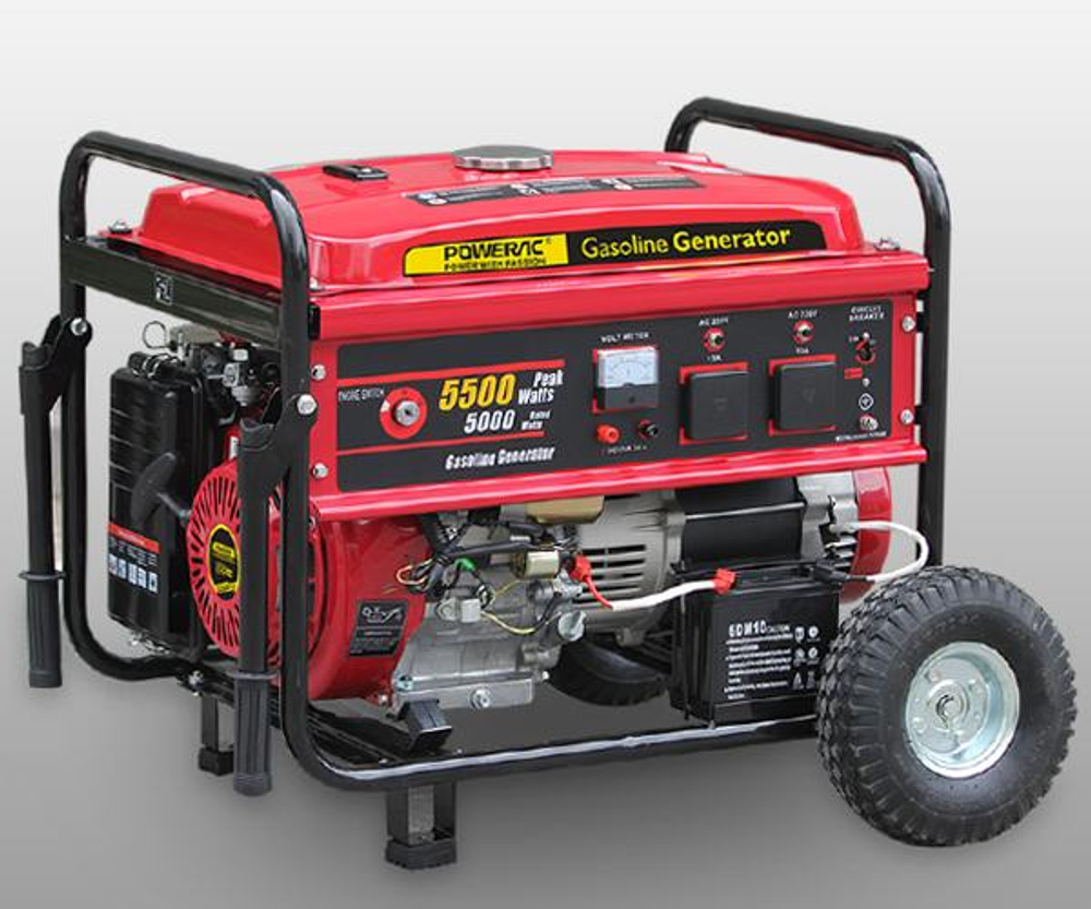 Генератор бензиновый Powerac PR6500[E]