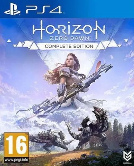 PS4 Horizon Zero Dawn Complete Edition (Б/У, Полностью на русском языке, CUSA-10213)
