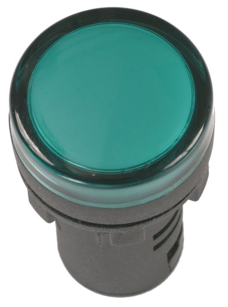 Лампа AD16DS(LED)матрица d=16мм зеленый 24В AC/DC IEK Лампа AD16DS(LED)матрица d=16мм зеленый 24В AC/DC IEK