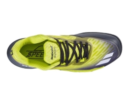 Мужские кроссовки для сквоша/бадминтона Babolat Shadow Tour 5 - black/lime