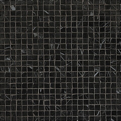 Мозаика Roma Diamond Nero Reale Gres Micromos 30x30