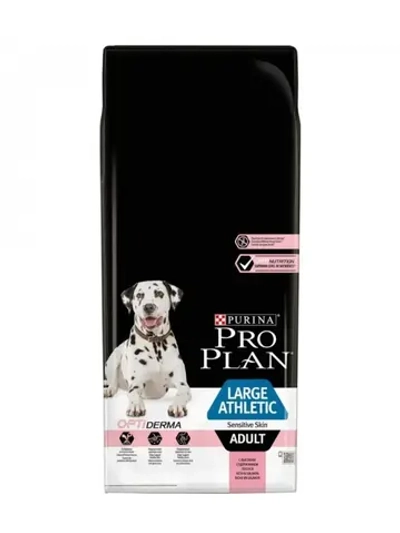 Корм Pro Plan Large Athletic Sensitive Skin с лососем 18 кг