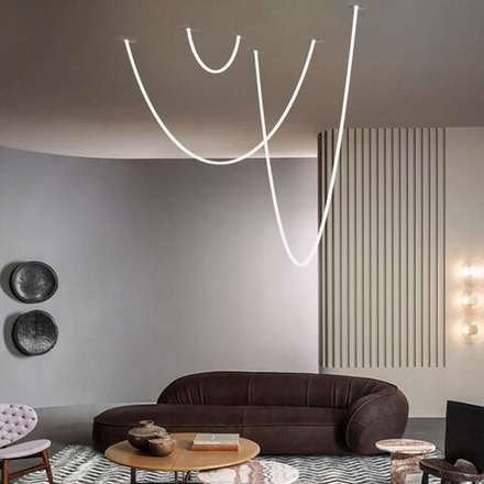 Ceiling design lamp  Tracer Loop by Luke Lamp Co