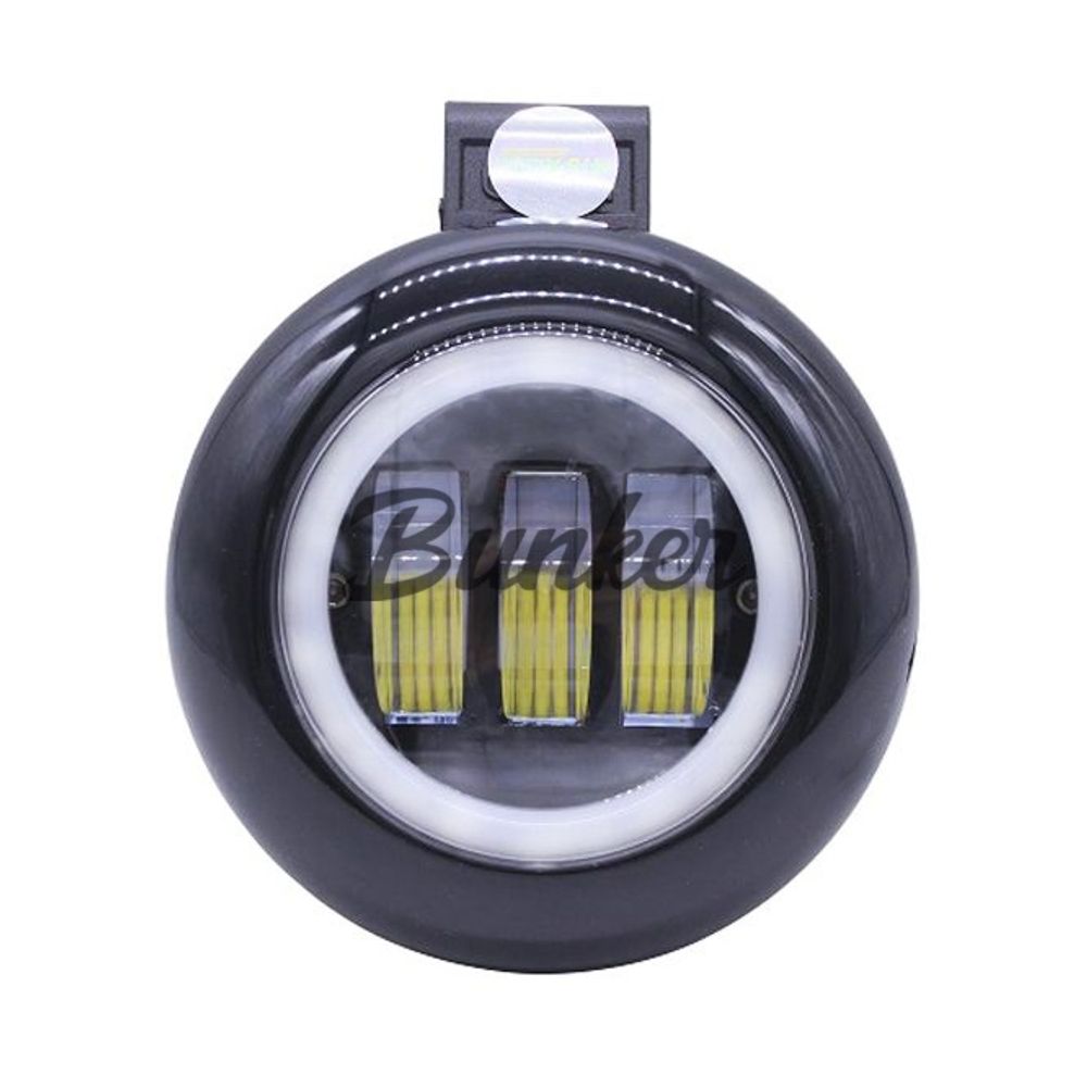 Фара диодная (30W R-RING ободок) 11,5 см Фара диодная (30W R-RING ободок) 11,5 см