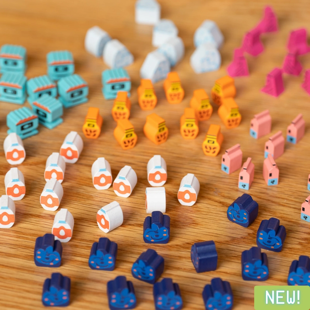 TEND: Hive & Cellar - дополнения к настольной игре