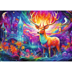 Pazl / Пазлы / Puzzles - "1000" - DreamScapes: Mystical Deer