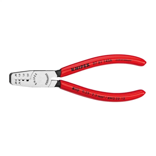 Инструмент для обжима контактных гильз 145 мм Knipex 97 61 145 A
